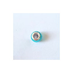 Charm Murano Azul Turquesa