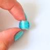 Charm Murano Azul Turquesa