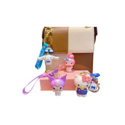 Llavero My Melody Estilo Clásico Metálico Kawaii