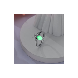 Anillo Luciérnaga Brilla En La Oscuridad