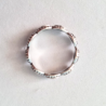 Anillo Ojos Turcos Cristales Azules