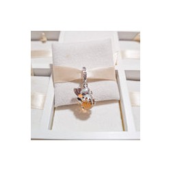 Charm Abeja Feliz Con Cristal