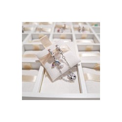 Charm Cadena De Seguridad Arcoíris Y Rehilete