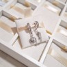 Charm Cadena De Seguridad Corazón Candado Y Llave