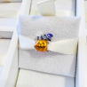 Charm Calabaza Halloween Gato Y Esqueleto