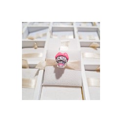 Charm Calavera de Azúcar Rosa