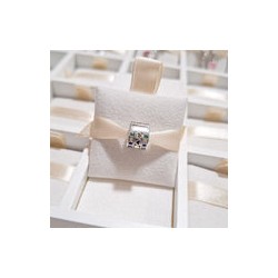 Charm Clip Corazones Cristales De Colores
