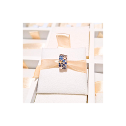 Charm Clip Estrellas Cristales Azules