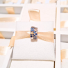 Charm Clip Estrellas Cristales Azules