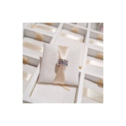 Charm Clip Estrellas Y Cristales Morados Con Azul