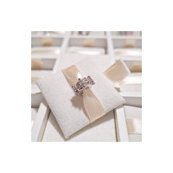 Charm Clip Flores Rosas Cristales