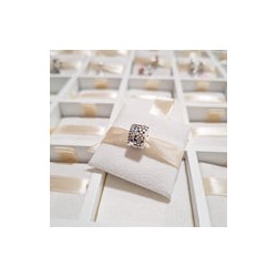 Charm Clip Flores Y Cristales De Colores