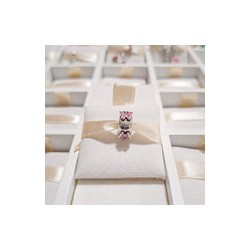 Charm Clip Mariposas Rosas