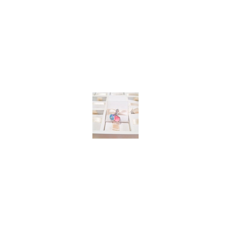 Charm Concha De Colores Con Perla