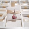 Charm Corazón Rosa Que Se Abre Frase