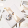 Charm Dije Media Luna Con Estrella Tornasol