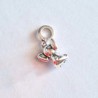 Charm Elefante Con Corazón Azul