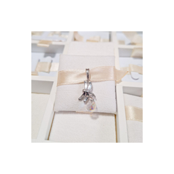 Charm Libélula Con Cristal Colgante