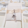 Charm Libélula Con Cristal Colgante