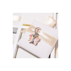 Charm Mariposa Tornasol Brillante