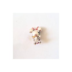 Charm Minnie Mouse Corazón Rojo