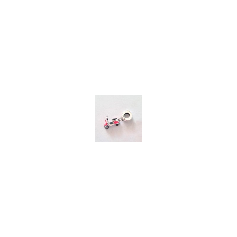 Charm Motoneta Rosa