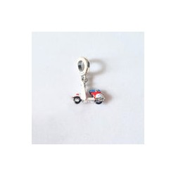 Charm Motoneta Vespa Blanca