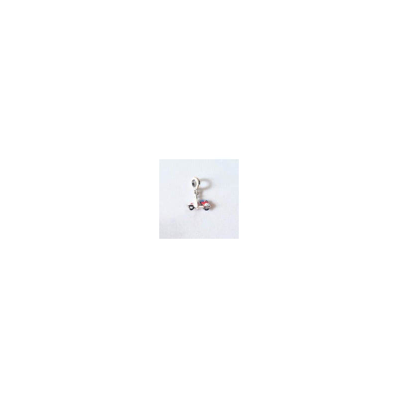 Charm Motoneta Vespa Blanca