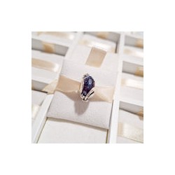 Charm Murano Azul Estrella Fugaz