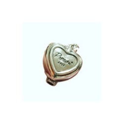 Charm Polly Pocket Niñera Corazón Cristal Rosa