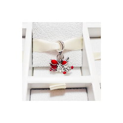 Charm Santa Claus, Reno Y Árbol De Navidad