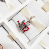 Charm Santa Claus, Reno Y Árbol De Navidad