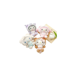Llavero Peluche Hello Kitty Disfraz Oso