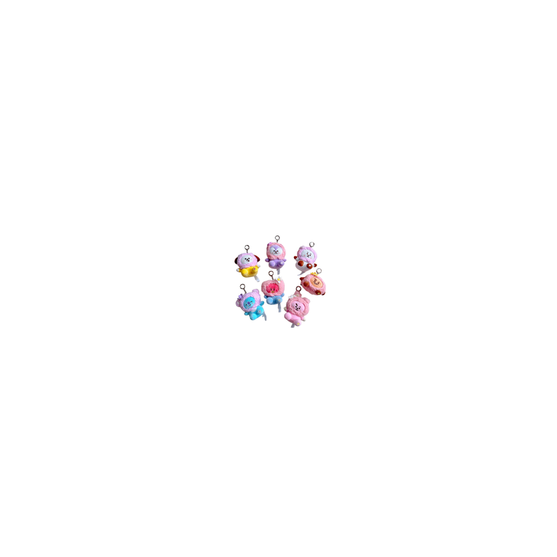 Llavero Peluche Mang BTS Flor