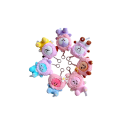 Llavero Peluche Tata BTS Flor