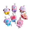 Llavero Peluche Tata BTS Flor