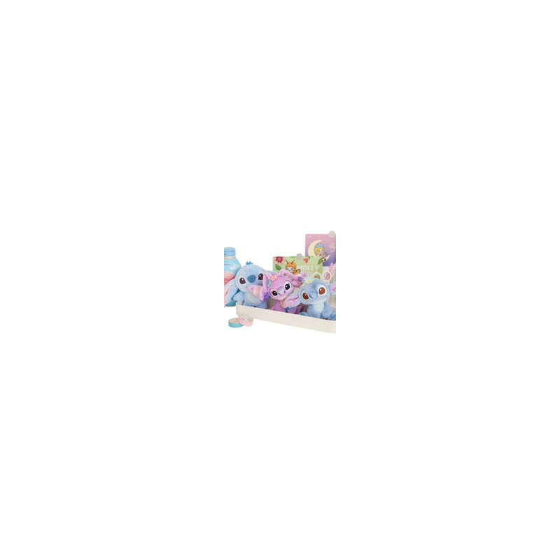 Llavero Stitch Flores