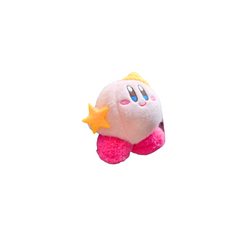 Peluche Kirby Gorrito Amarillo Y Estrella