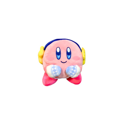 Peluche Kirby Guantes Y Orejeras Estrellas