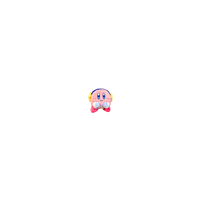 Peluche Kirby Guantes Y Orejeras Estrellas